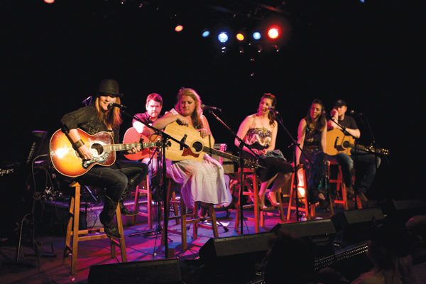 Jen Foster (far left) photo credit: Howard T. Ezell